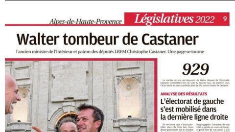Un séisme pour une revanche, Walter tombeur de Castaner