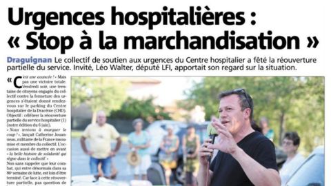 Urgences hospitalières : stop à la marchandisation