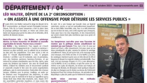On assiste à une offensive pour détruire les services publics